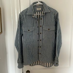 Taylor Stitch Striped Overshirt